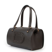 Delvaux Brown Astrid Leather Top handle