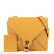 Original 2nd hand Delvaux Yellow Leather Crossbody for sale on Labellov vintage in good condition