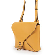 Original 2nd hand Delvaux Yellow Leather Crossbody for sale on Labellov vintage in good condition