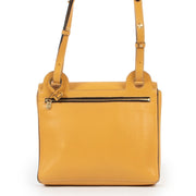 Delvaux Yellow Leather Crossbody at Labellov