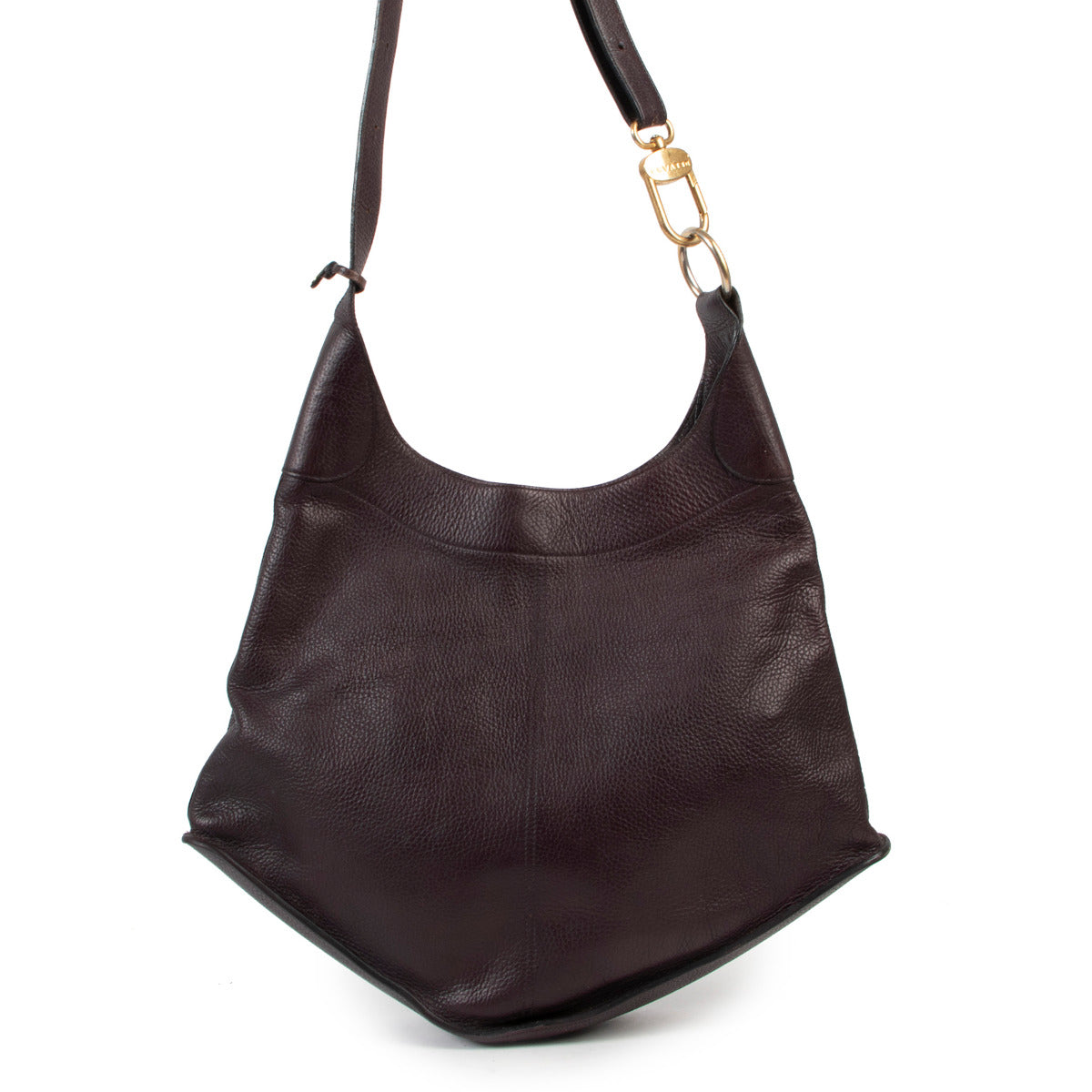 Delvaux Purple Satan Shoulder Bag