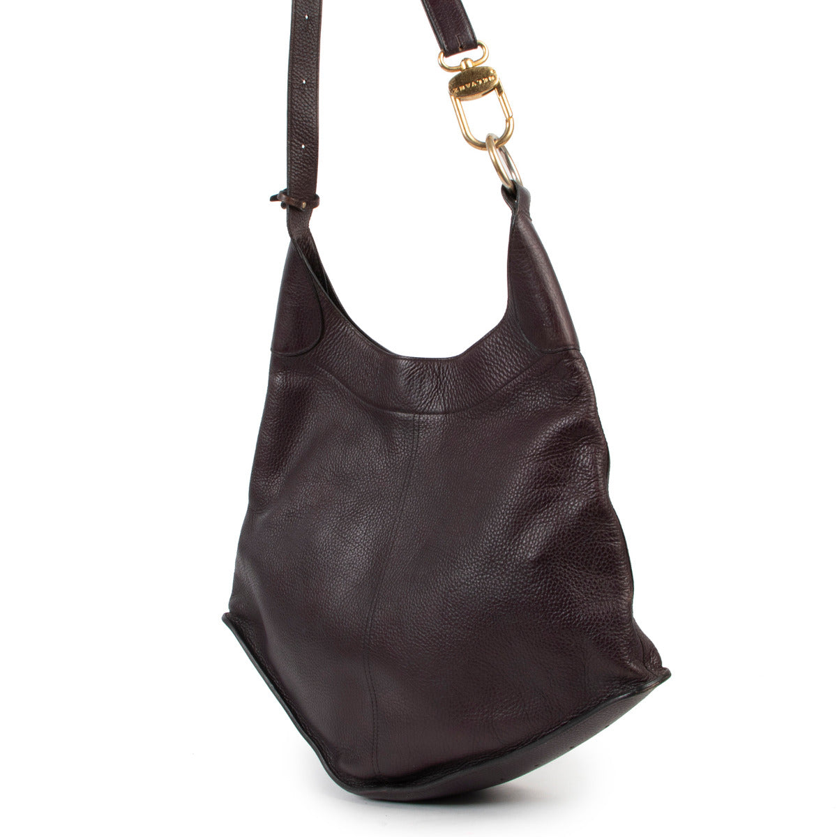 Delvaux Purple Satan Shoulder Bag
