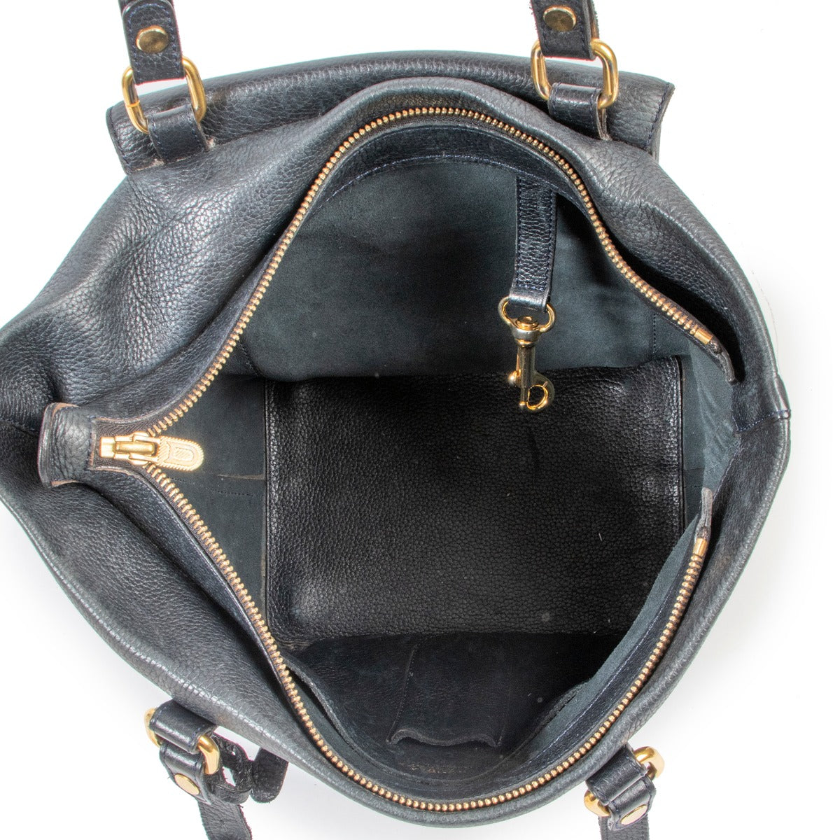Delvaux Blue Shoulder Bag in good condition