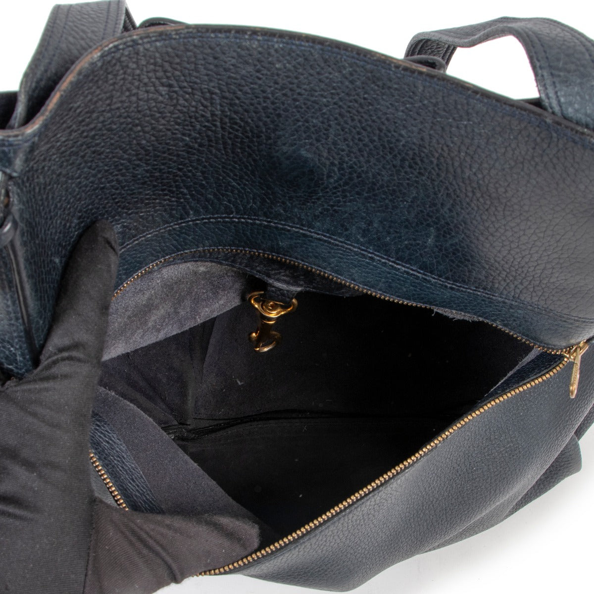 Delvaux Blue Faust Shoulder Bag in good condition