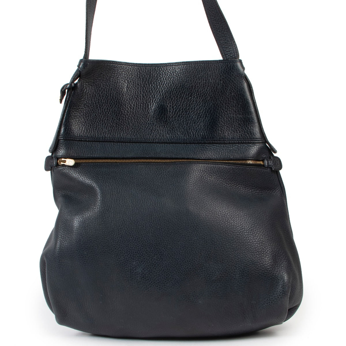 Buy this Delvaux Blue Faust Shoulder Bag in preloved condition online or in store. Buy and sell your designer items for a reasonable price.