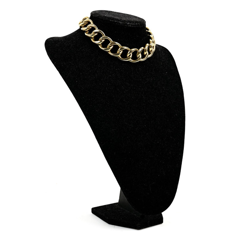 Chanel Vintage 1970s Gold Link Chain Necklace