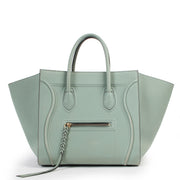 Céline Mini Luggage Drummed Calfskin Vers D'eau