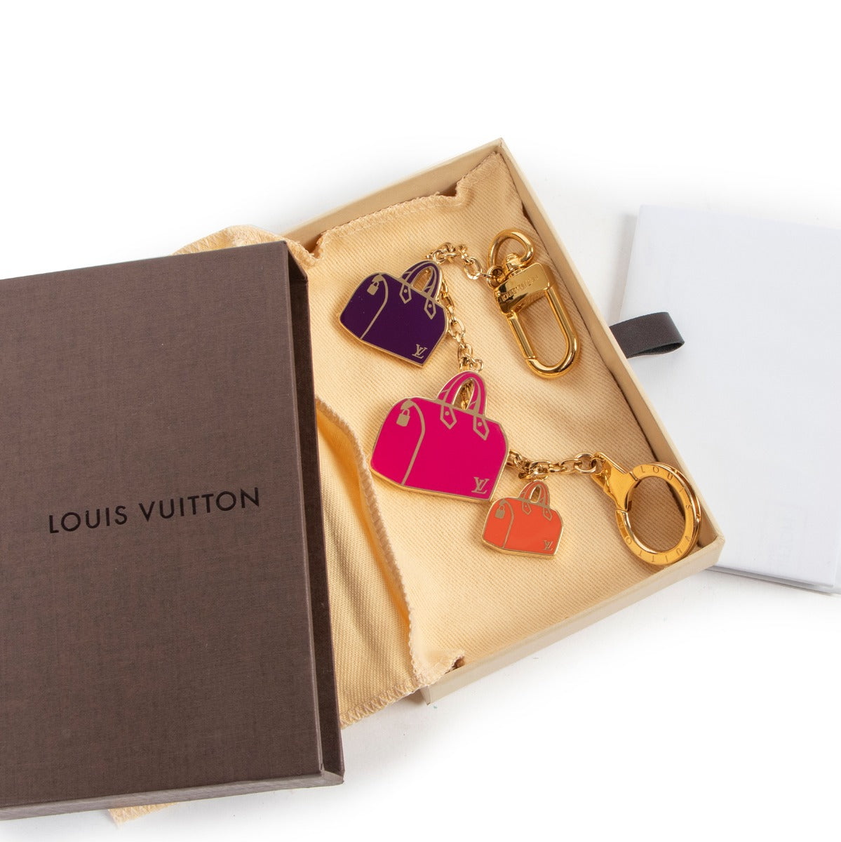 Louis Vuitton Bag Charm Chain Ico Speed