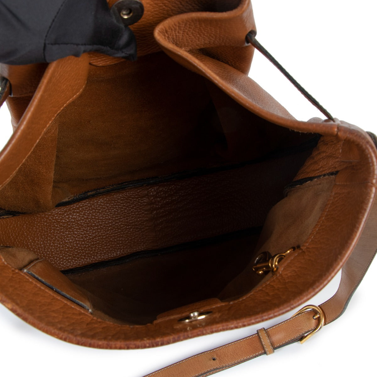 Sac bandoulière Delvaux Bannière Fauve en cuir