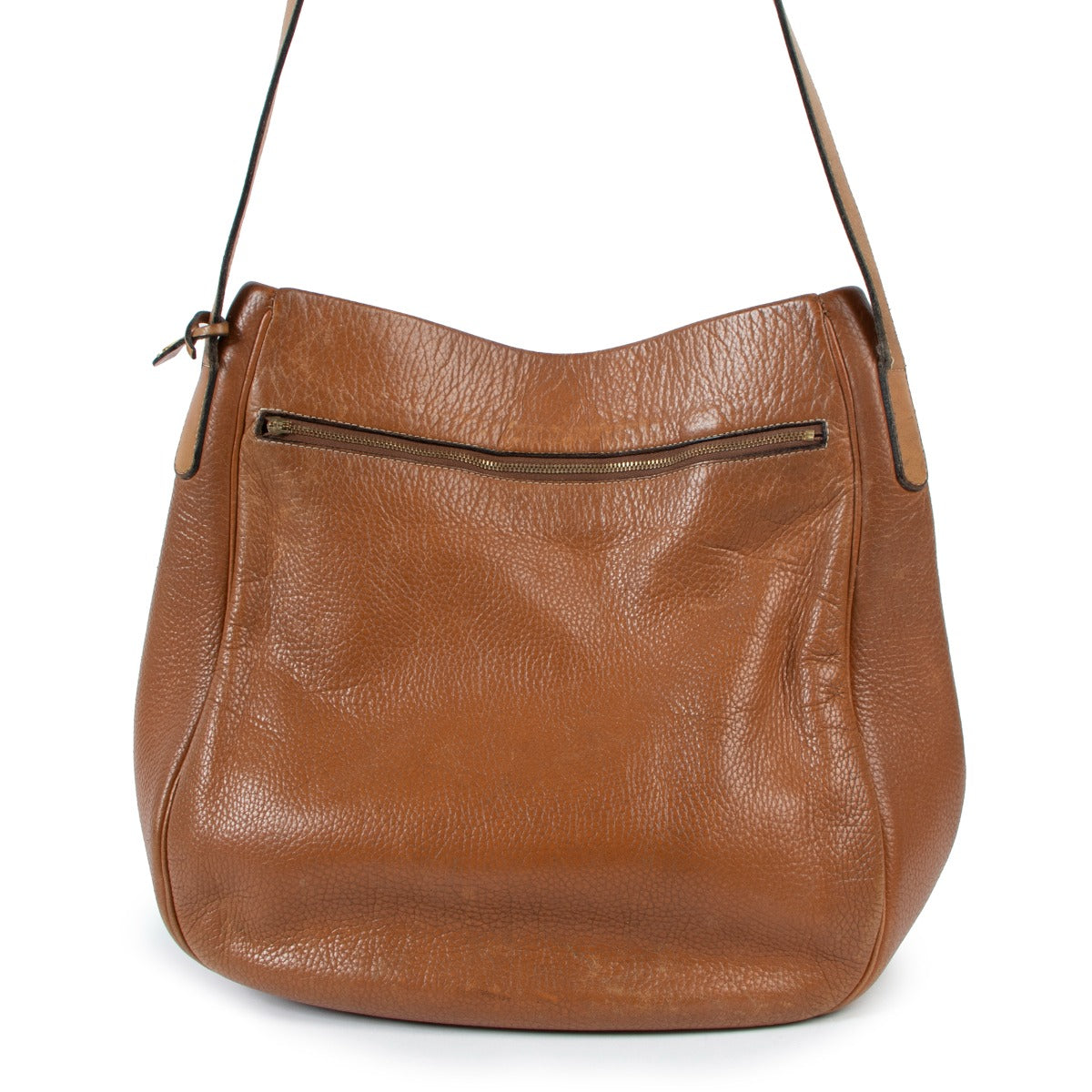Sac bandoulière Delvaux Bannière Fauve en cuir