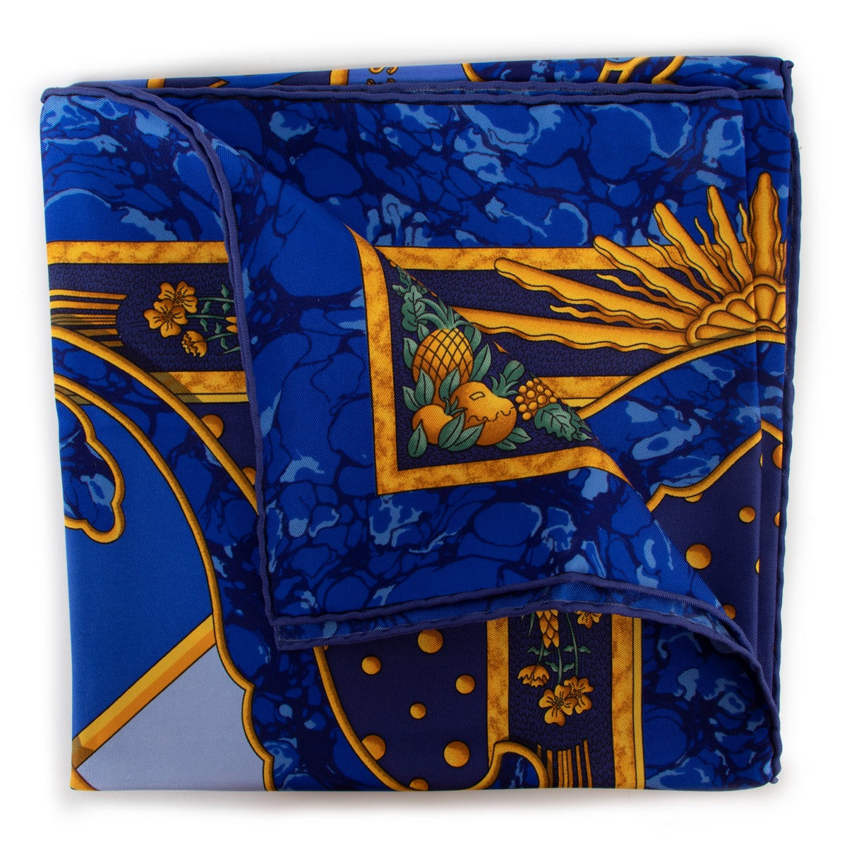 Second hand authentic vintage Hermes carre Hermes silk scarf by Labellov
