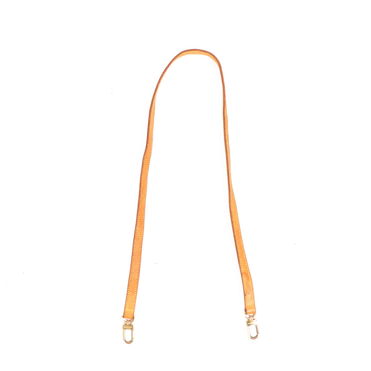 Buy a vintage authentic Louis Vuitton Camel Leather Dispatchable Bag Strap in very good condition at Labellov in Antwerp.