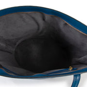Shop safe online 100% authentic second hand Louis Vuitton Blue Epi Leather Saint Jacques Shoulder Bag at the right price at labellov in Antwerp.