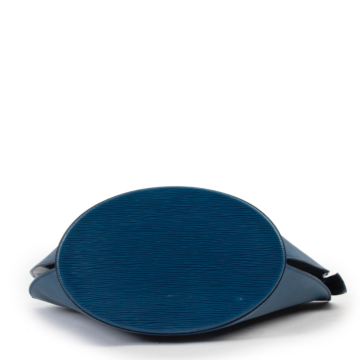 Shop safe online 100% authentic second hand Louis Vuitton Blue Epi Leather Saint Jacques Shoulder Bag at the right price at labellov in Antwerp.