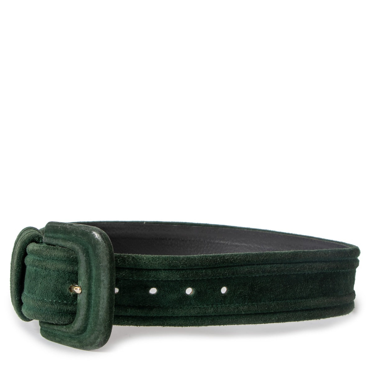 Max Mara Green Suede Belt - size S