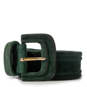 Max Mara Green Suede Belt