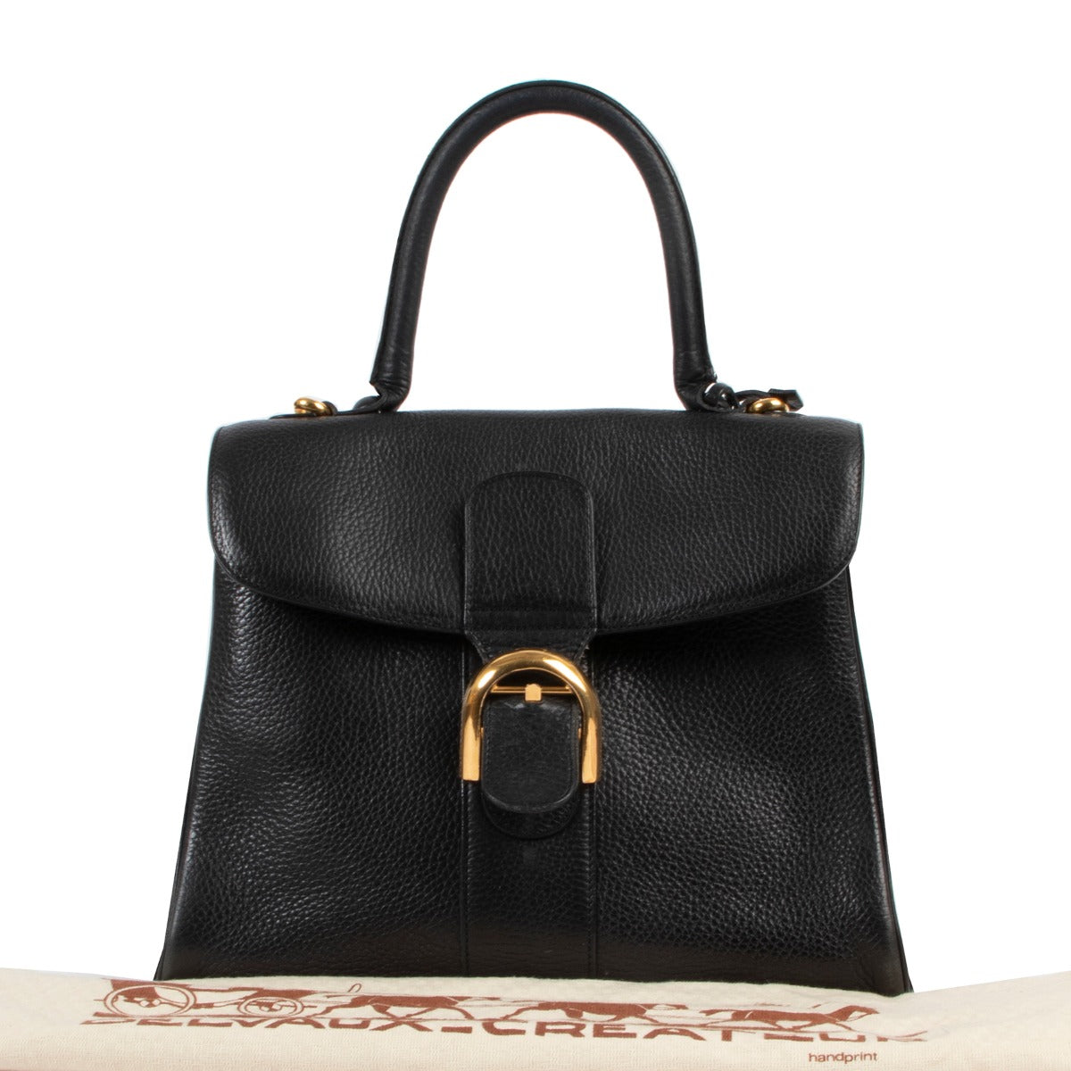 Delvaux Black Brillant in very good condition