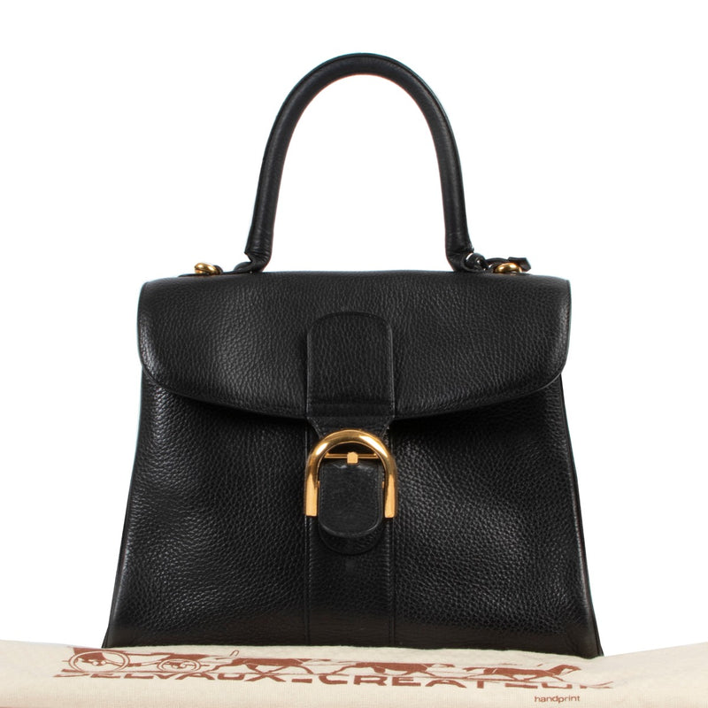 Delvaux Black Brillant in very good condition
