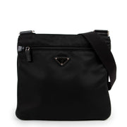Shop second hand authentic luxury designer vintage Prada Black Nylon Messenger Bag at Labellov