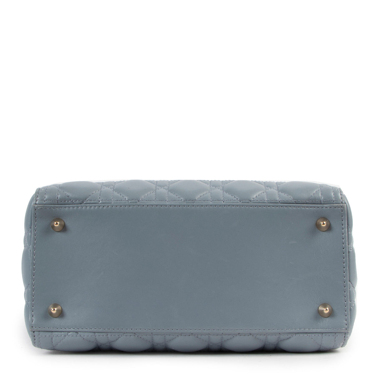 Christian Dior Cloud Blue Cannage Medium Lady Dior Bag