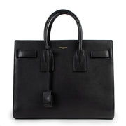 Saint Laurent Black Leather Classic Sac de Jour Top Handle for the best price at Labellov.
