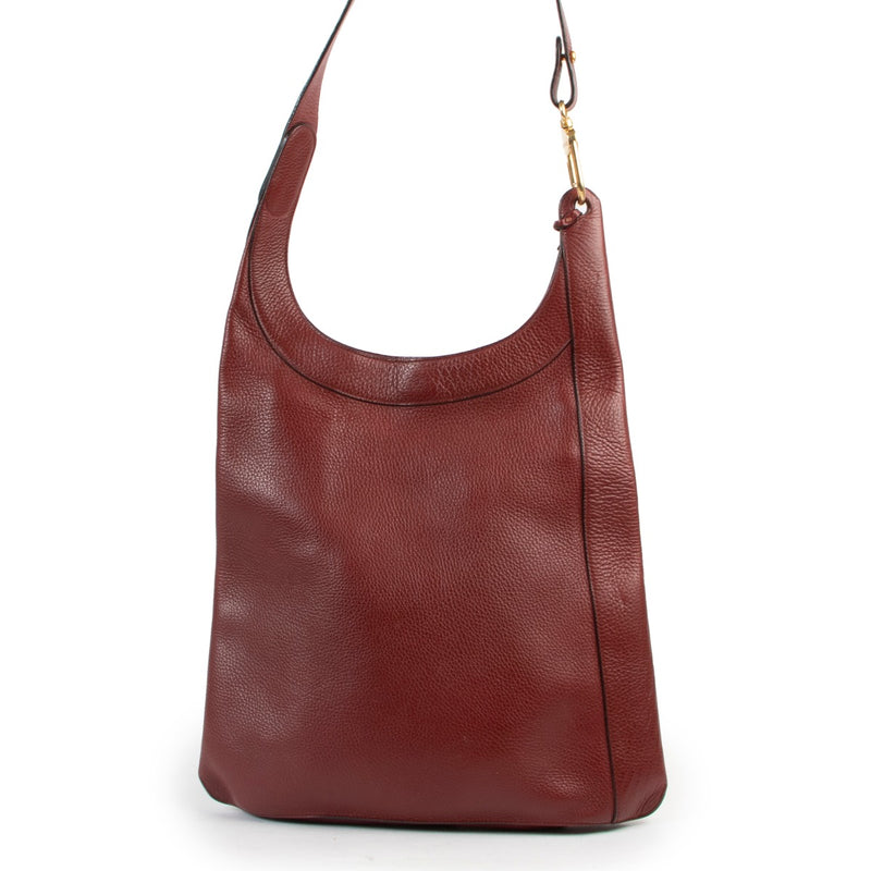 Red Leather crossbody and shoulder bag by Delvaux