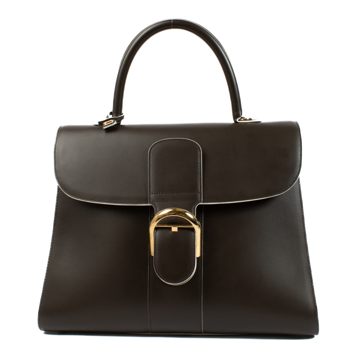 Delvaux Ebene Box Calf Brillant GM