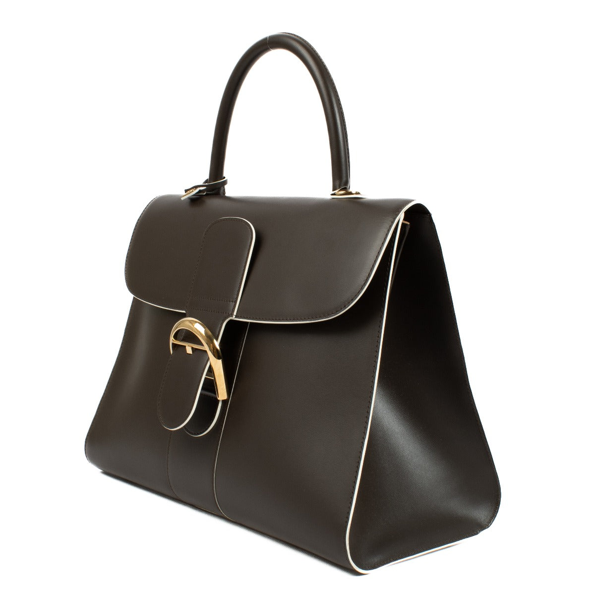 Delvaux Ebene Box Calf Brillant GM