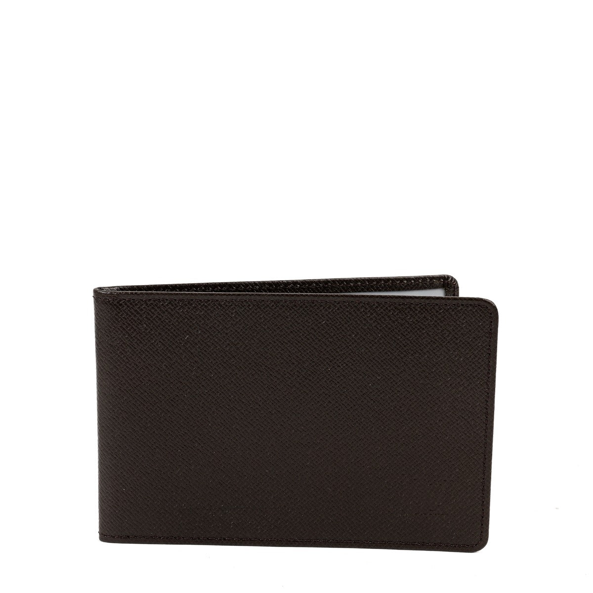 Louis Vuitton Brown Taiga Leather ID Card Holder