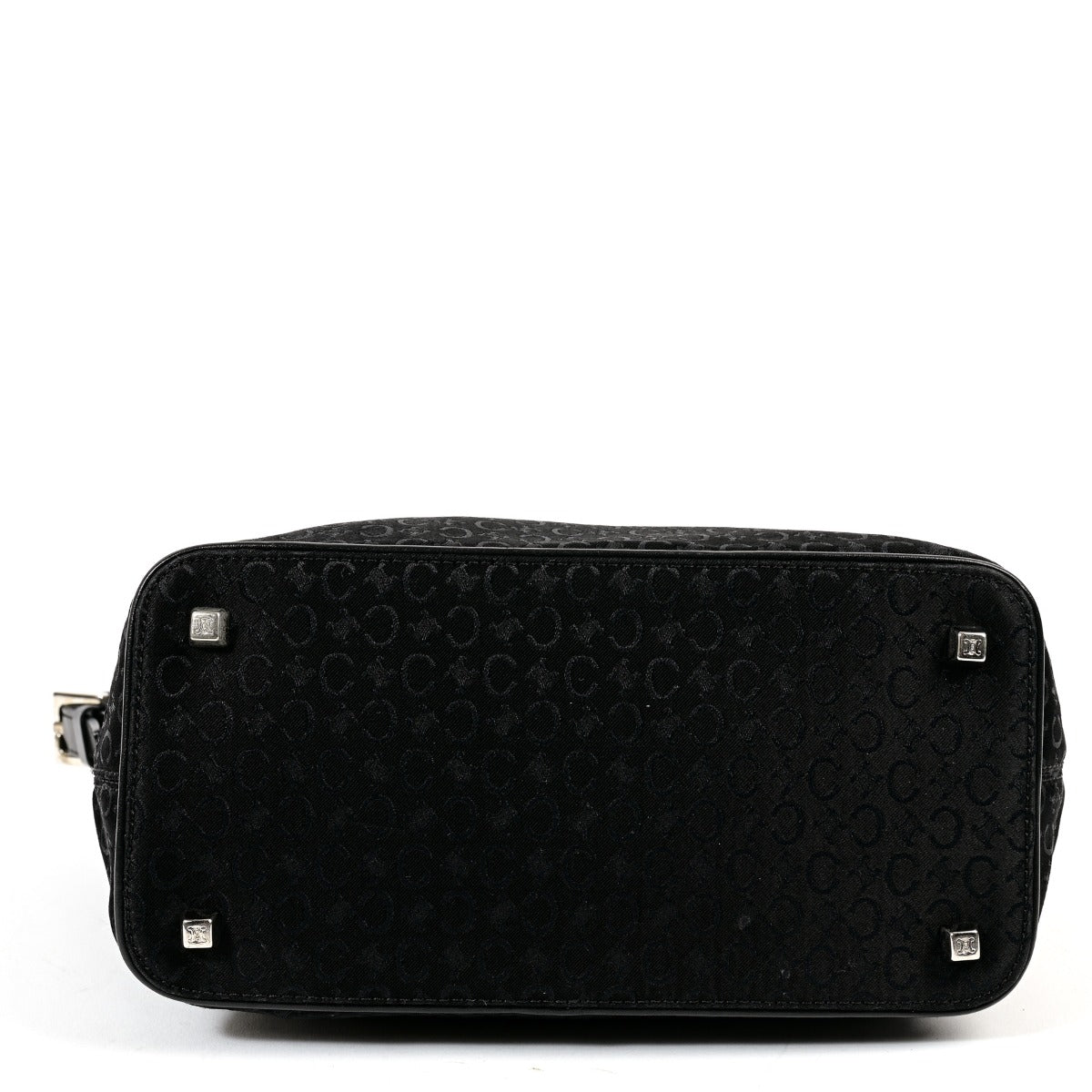 Celine Vintage Zwart Monogram Baguette Schoudertas