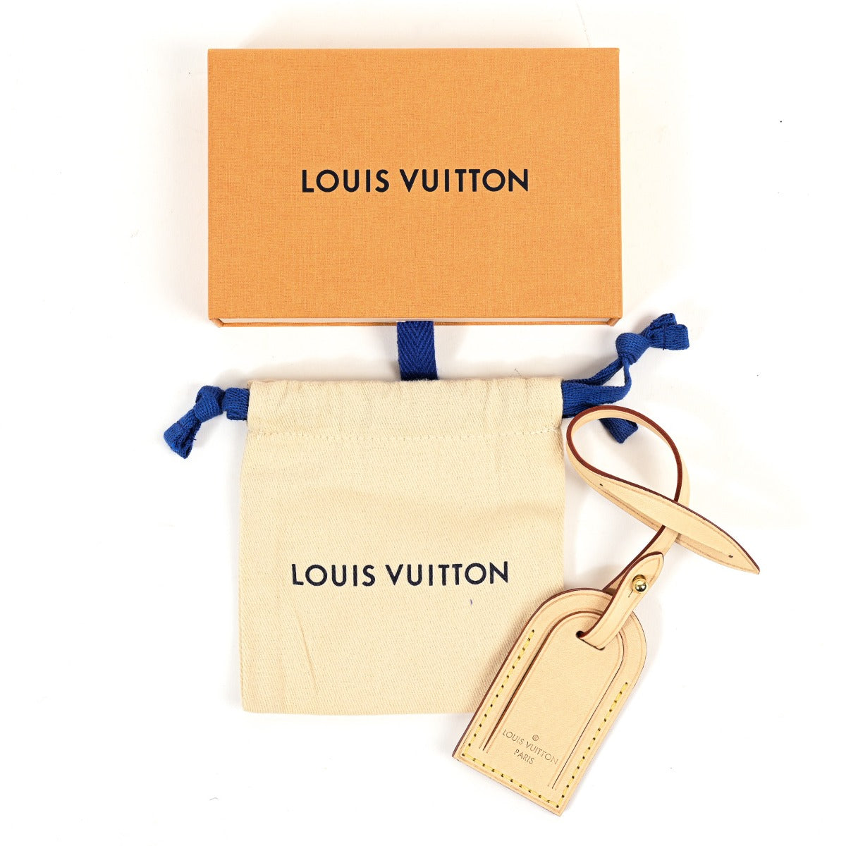 Louis Vuitton Vachetta Leather Graceful ID Tag
