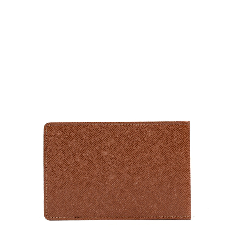 Louis Vuitton Camel Taiga Leather ID Card Holder