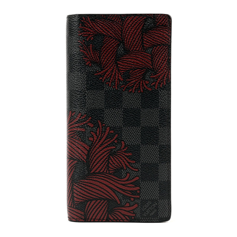 Louis Vuitton Brazza Damier Graphite Rope Christopher Nemeth Wallet