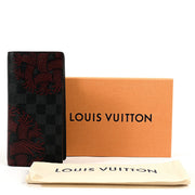 Louis Vuitton Brazza Damier Graphite Rope Christopher Nemeth Wallet