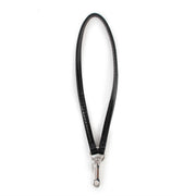 Burberry Black Leather Key Chain