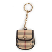 Burberry Monogram Key Chain Pouch