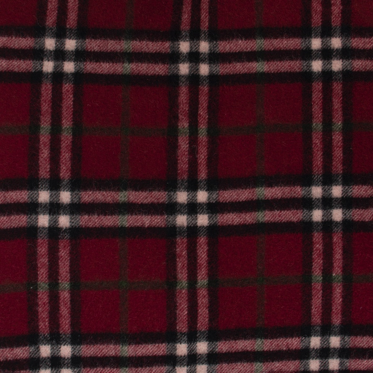 Shop safe online at Labellov in Antwerp this 100% authentic second hand Burberry Burgundy Checked Lambswool Scarf