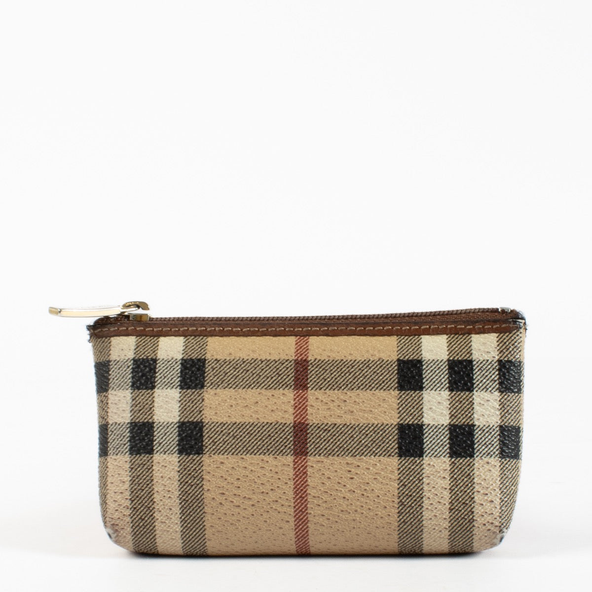 authentic preloved Burberry Checked Key Pouch on Labellov.com