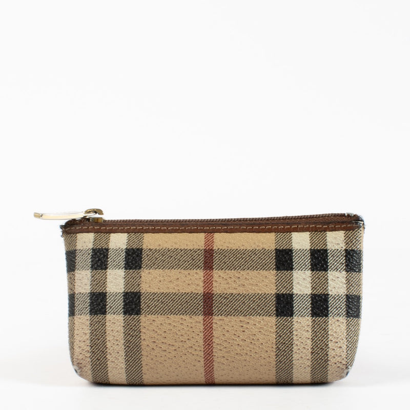 authentic preloved Burberry Checked Key Pouch on Labellov.com