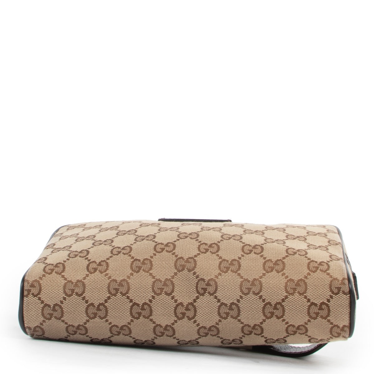 Shop safe online 100% authentic second hand Gucci Monogram Canvas Belt Bag in very good condition at the right price at Labellov in Antwerp.