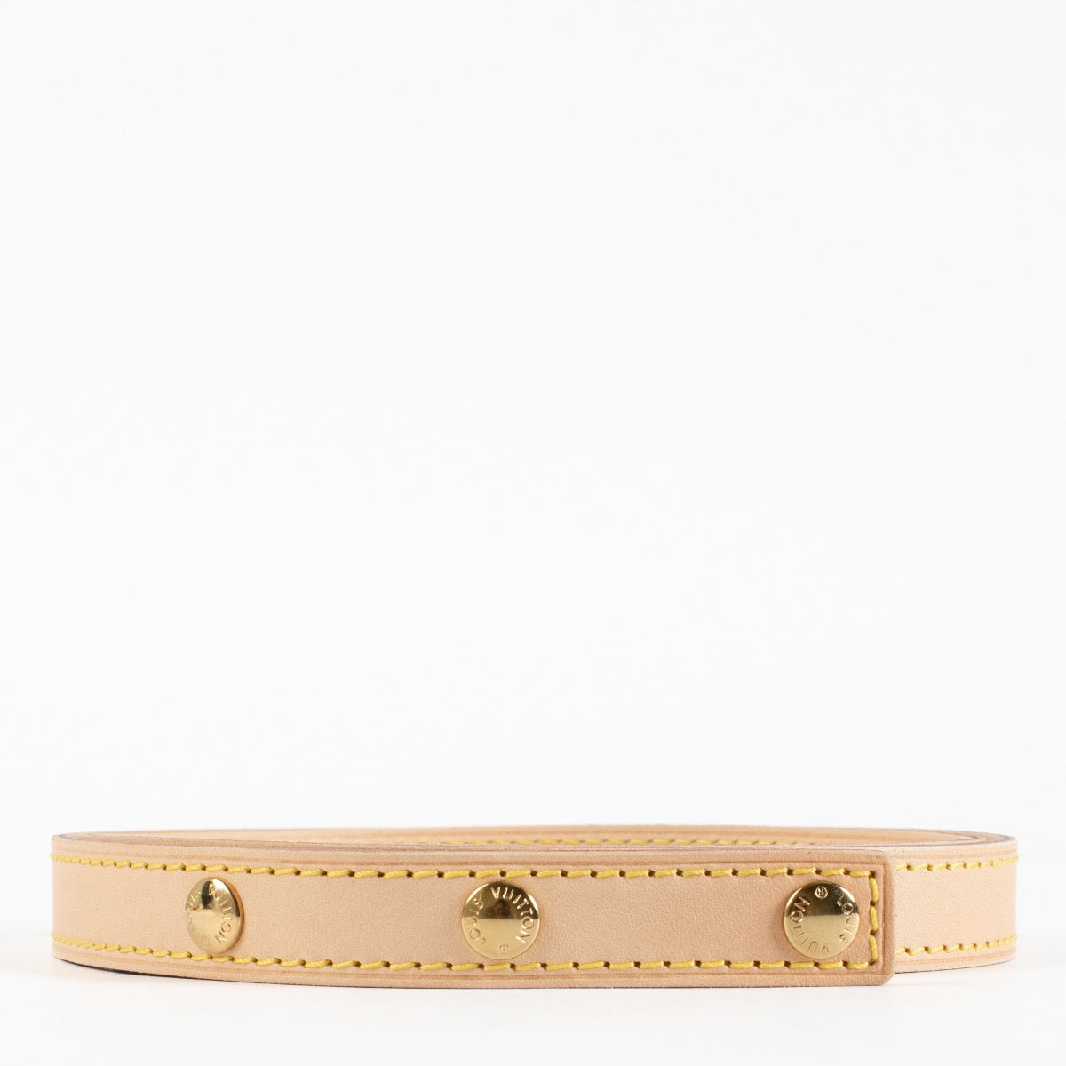 authentic preloved Louis Vuitton Beige Florentine Belt on Labellov.com