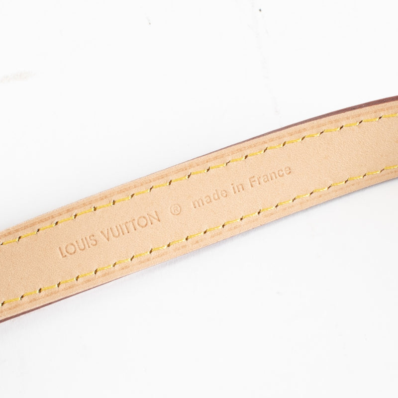 authentic preloved Louis Vuitton Beige Florentine Belt on Labellov.com
