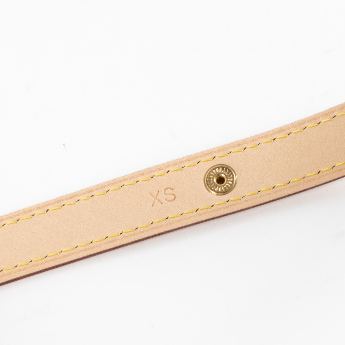 authentic preloved Louis Vuitton Beige Florentine Belt on Labellov.com