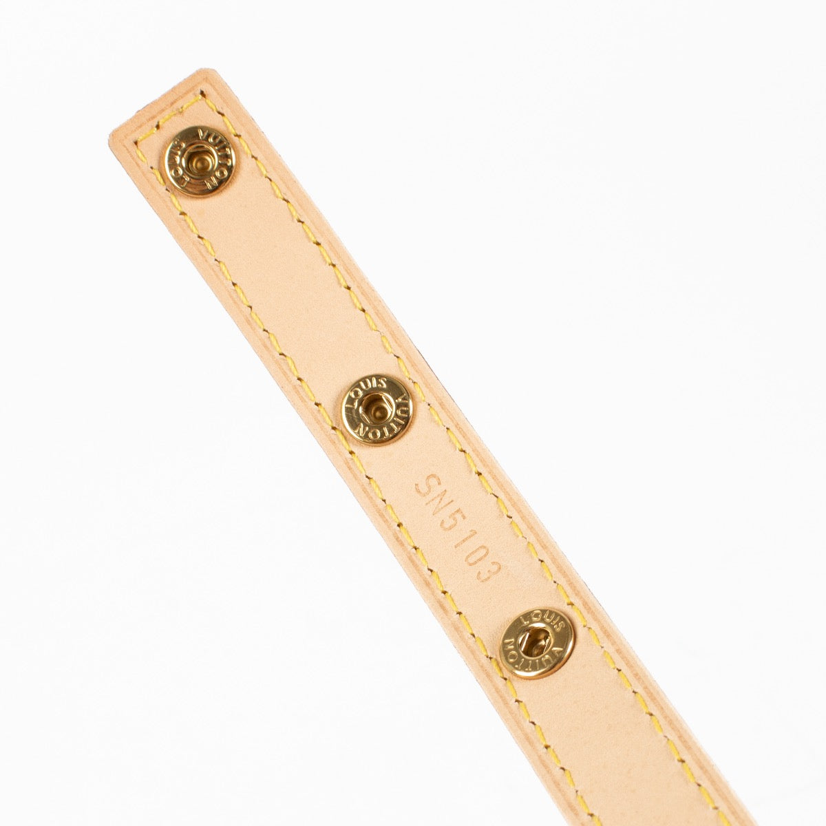 authentic preloved Louis Vuitton Beige Florentine Belt on Labellov.com