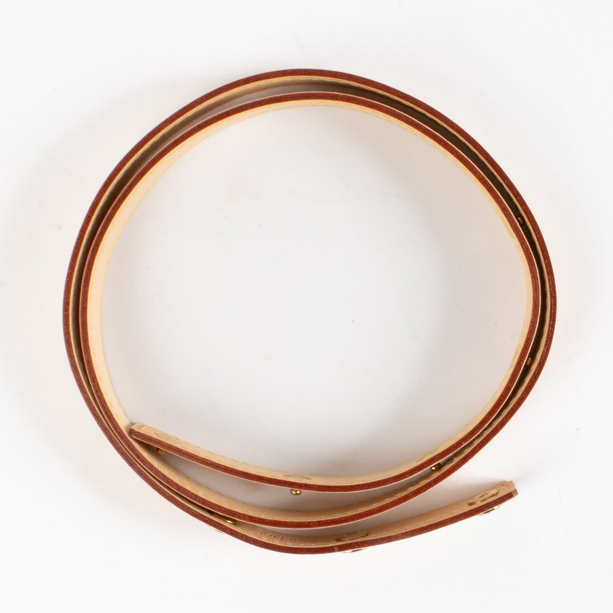 authentic preloved Louis Vuitton Beige Florentine Belt on Labellov.com