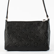 authentic preloved Louis Vuitton Black Monogram Empreinte Pallas Crossbody on Labellov.com