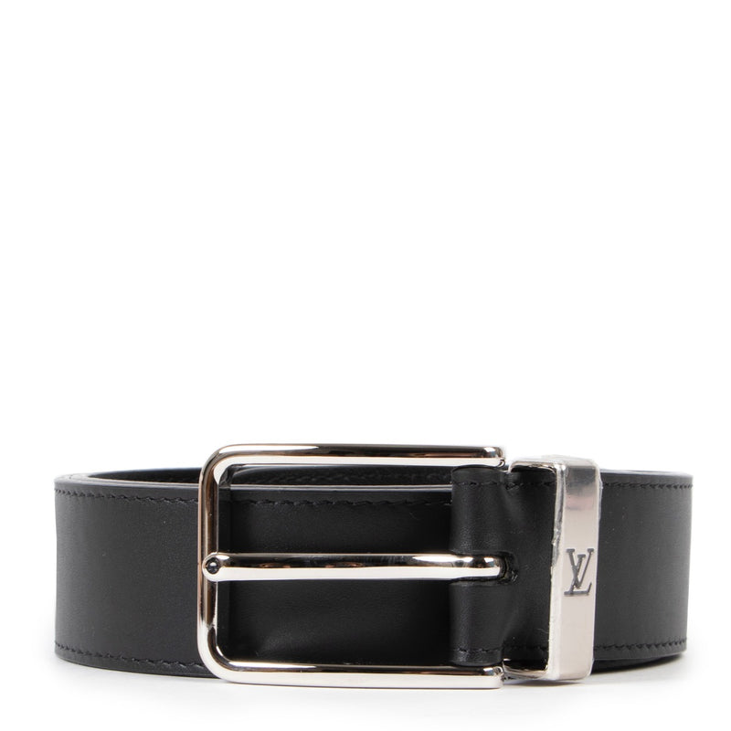 Shop safe online at Labellov in Antwerp this 100% authentic second hand Louis Vuitton Black Belt