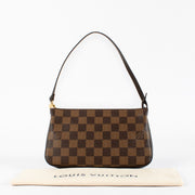 authentic preloved Louis Vuitton Damier Ebene Navona Pochette Clutch on Labellov.com