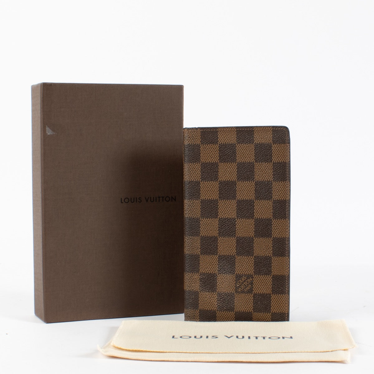authentic preloved Louis Vuitton Damier Ebene Check Wallet on Labellov.com