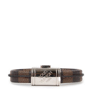 Louis Vuitton Damier Ebene Canvas Clip It Bracelet